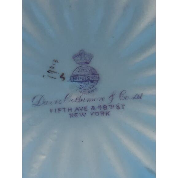 Minton Chartwell Bone China Teapot Floral Swirl Vintage Discontinued Pattern MCM - Picture 7 of 10